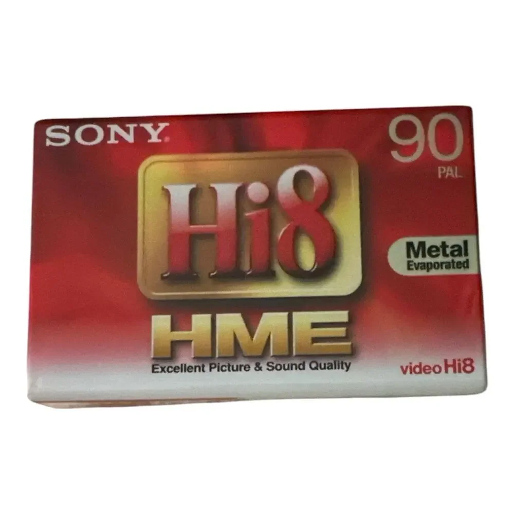SONY 90min Hi8 Digital 8 Camcorder Video Cassette E5-90HME2 New Sealed